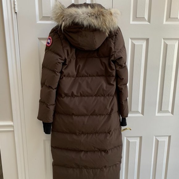 Canada Goose Jackets & Blazers - Canada Goose Mystique Long Parka Coat in Brown